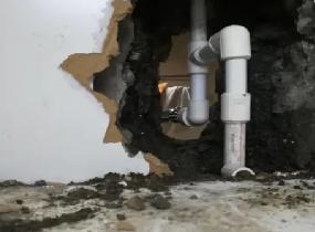 双流厨房下水管道漏水检测